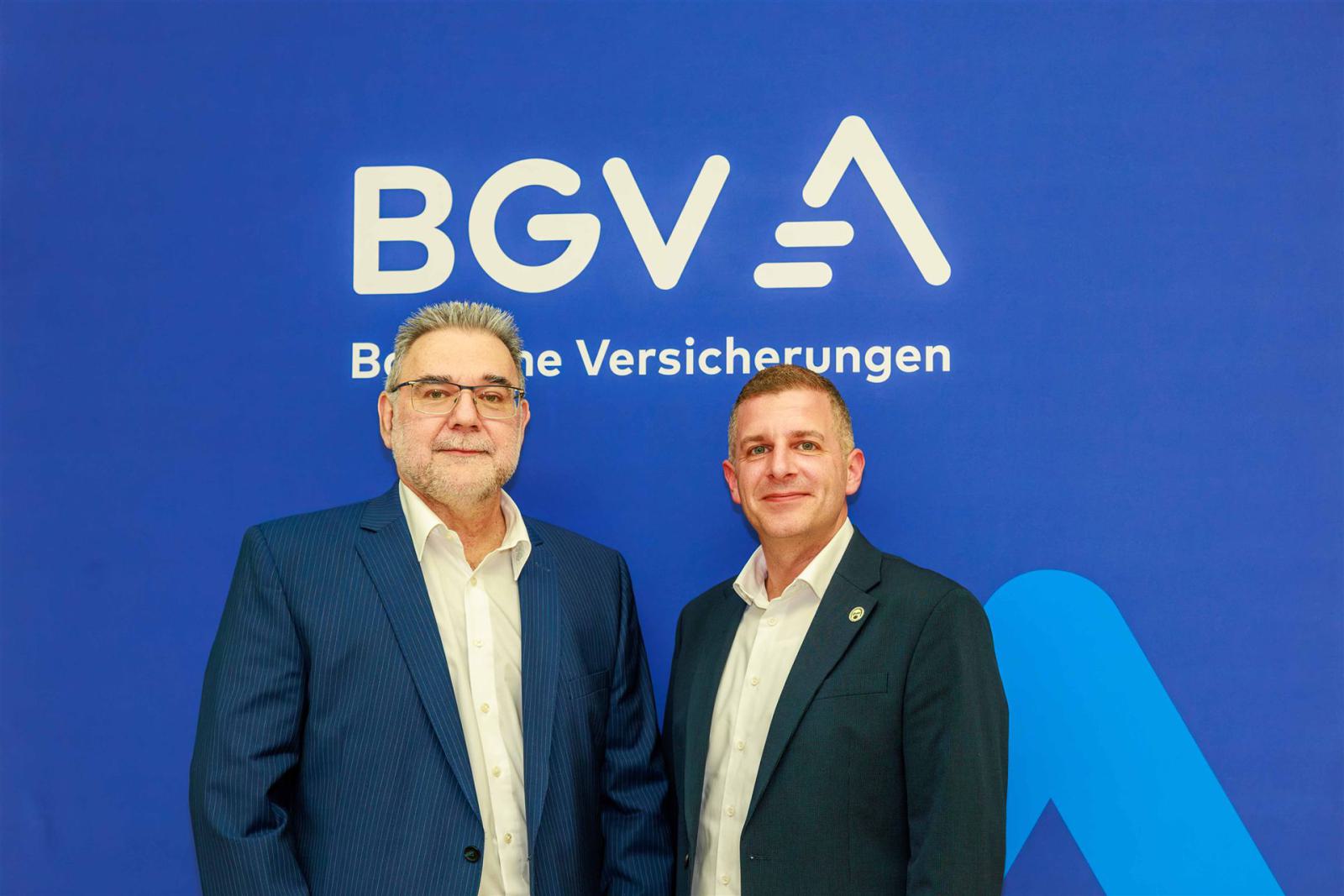 Der bisherige und neue Landesvorsitzender der DJG-BW