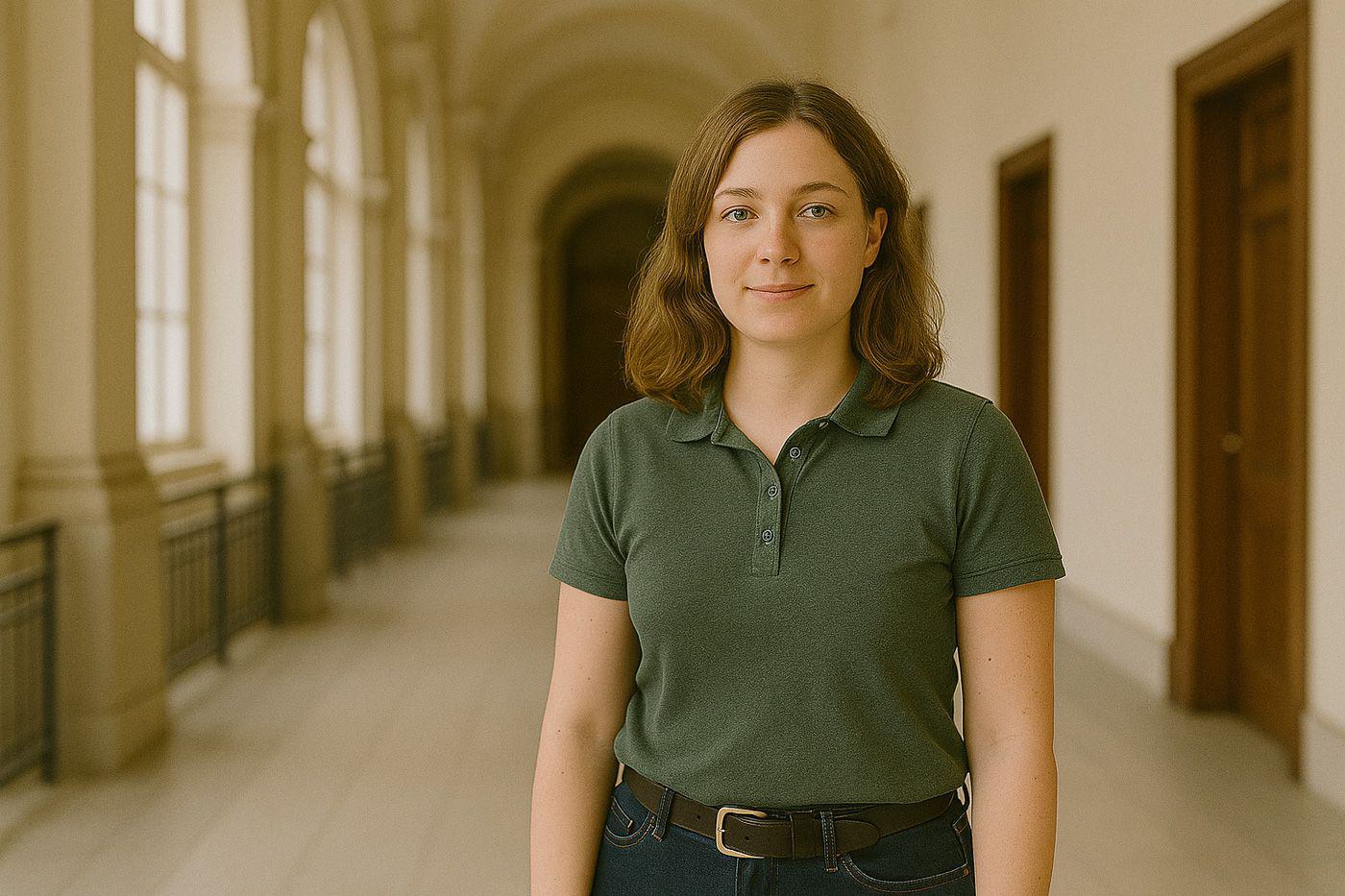 web_junge_beamtin_im_gerichtsflur